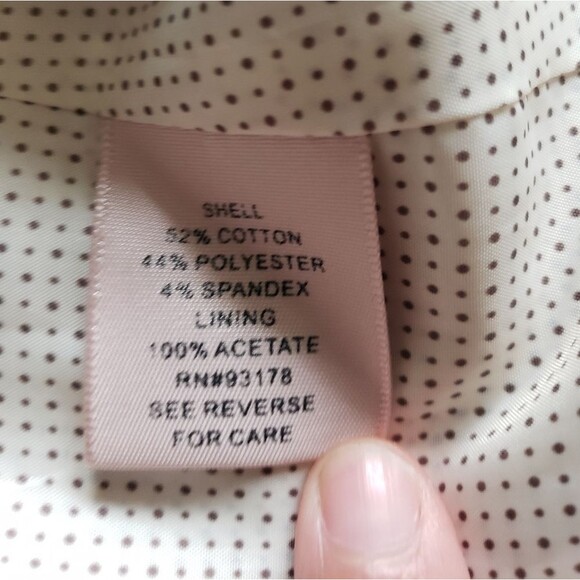 Philosophy Pale Pink Blazer Lined Size 2 Academia Workwear 1 button S/XS Pastel - Picture 4 of 6
